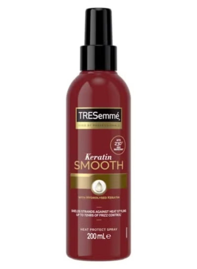Keratin Smooth Heat Protection Spray 200ml